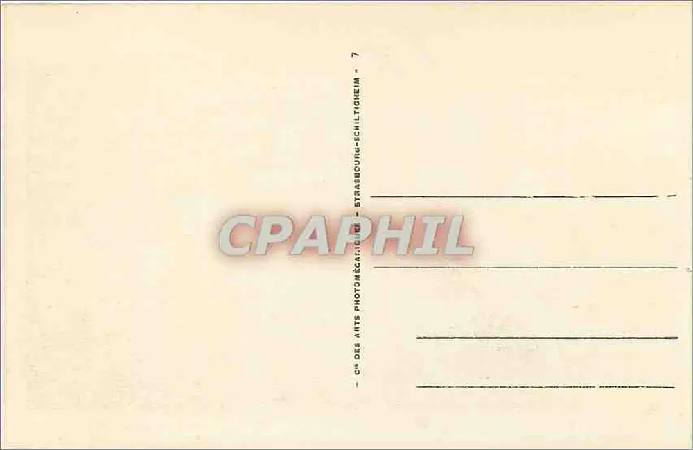 Boulevard dos Pirineus — Pau — n° 110 - Verso