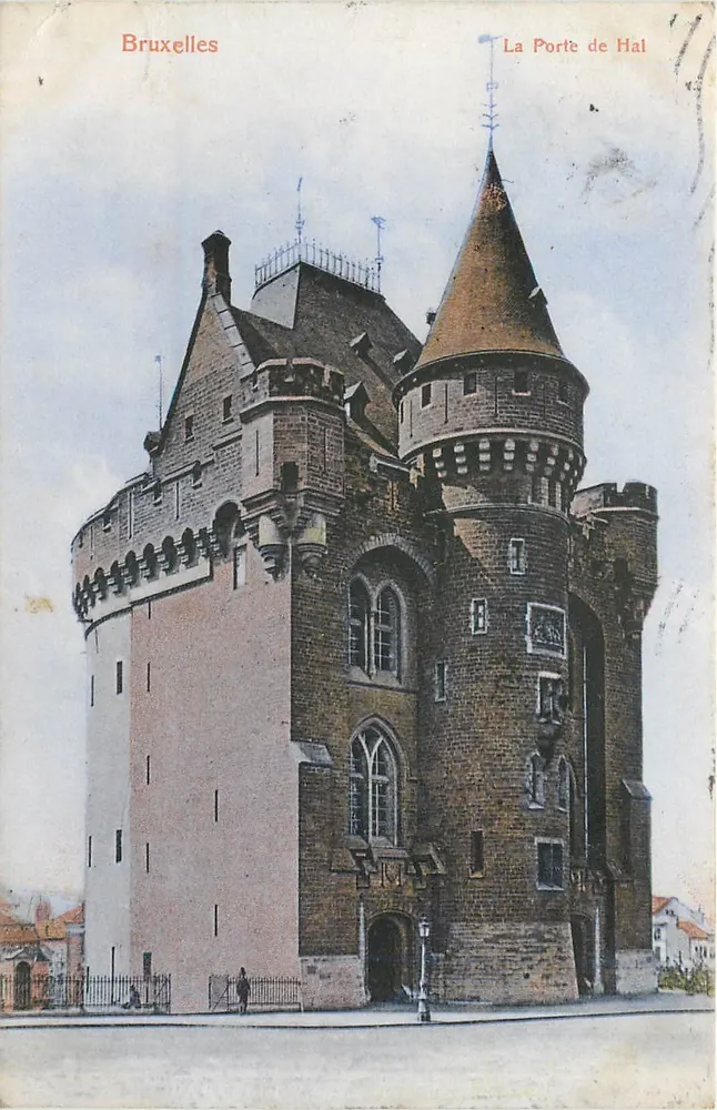 La Porte de Hal — Brussel — Atelier H. Burgenheim & Co., Zürich, No. 4301a - Voorkant