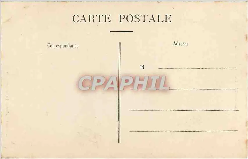 Reims — A Catedral — Anchart, edição Passage des Variétés, 13ª série - Verso