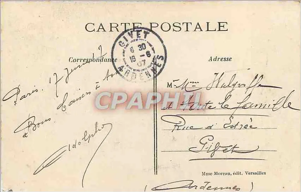Parque de Versailles — A Grotta de Apolo — Mme Moreau, editora Versailles - Verso