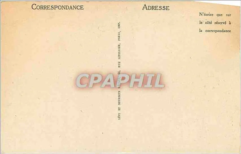 Dieppe — Vue Générale prise du Château — LL - Verso