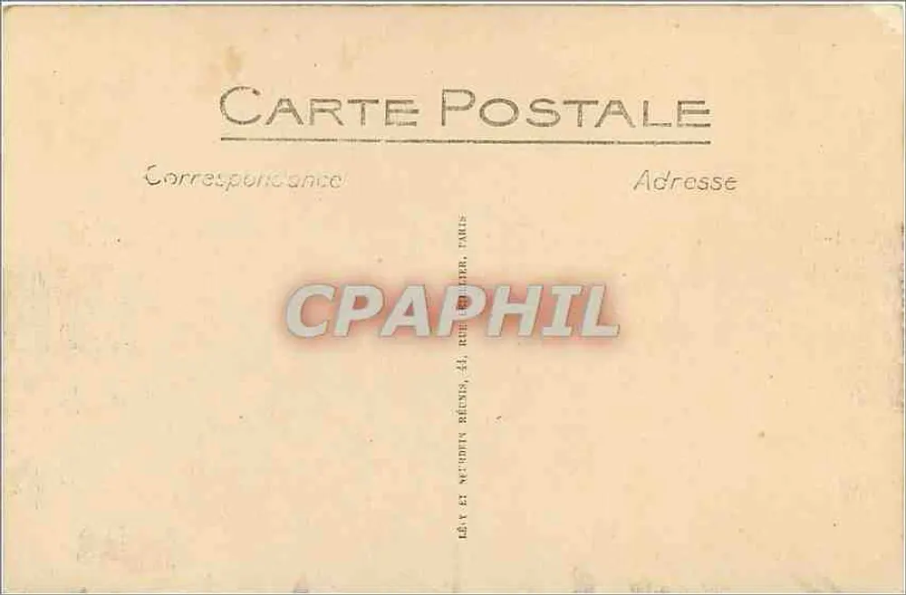 Montpellier — Perspectiva da Place de la Comédie e da Rue de la Loge — Verout Dessilles — LL - Verso