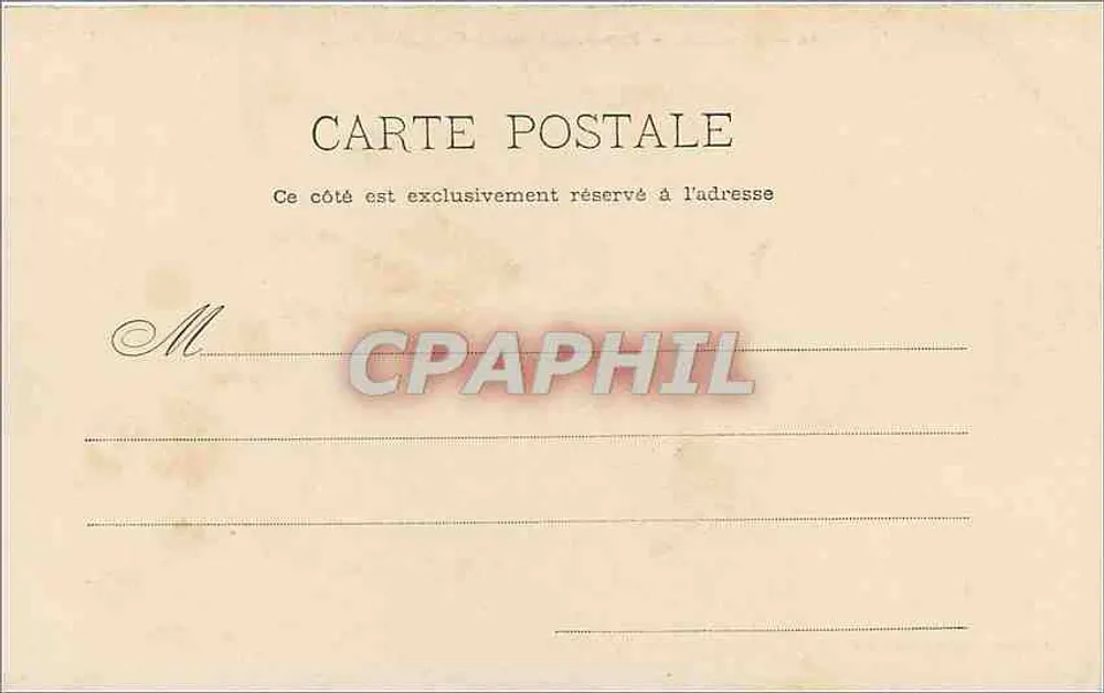 Versailles — Parterre de la Grande Orangerie du Parc — éditeur non identifié, n° 30 - Verso