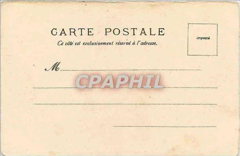 Versailles — Galeria dos Espelhos — V.P. No. 1635 - Verso