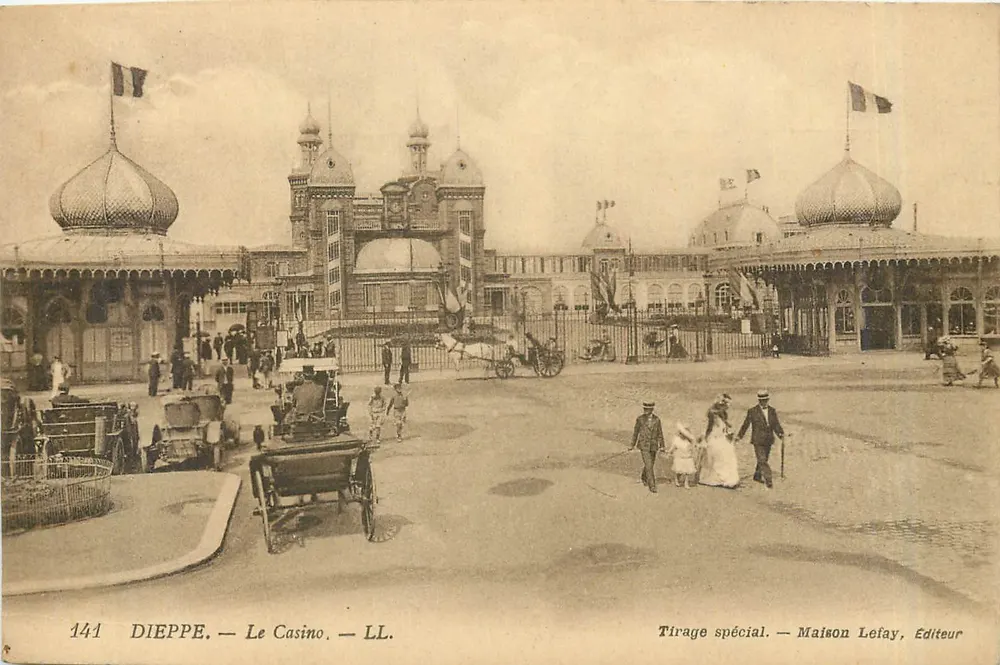 Dieppe — Het Casino — Speciale uitgave — Maison Lefay, Uitgever - Voorkant