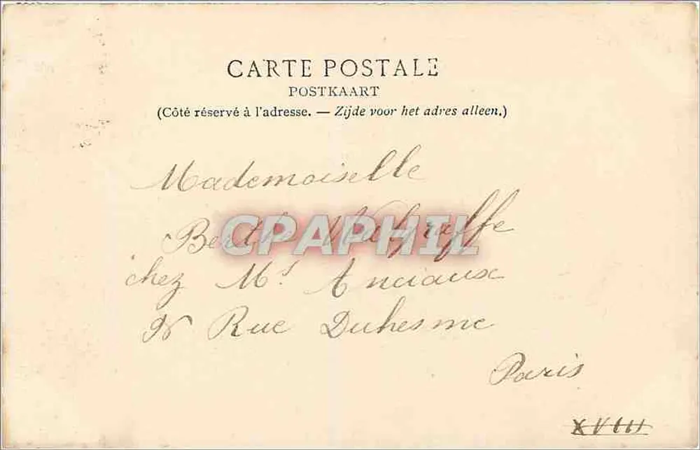 Blankenberge — O Casino e a Digue — N. 8 - Verso