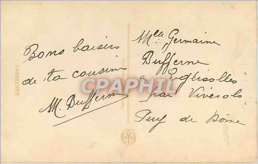 Die Schönsten Frauen Frankreichs — Le Rossignol — AN Paris - Rückseite