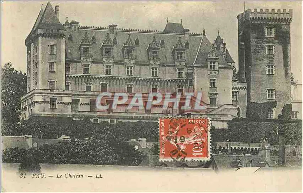 Pau — O Castelo — LL - Frente