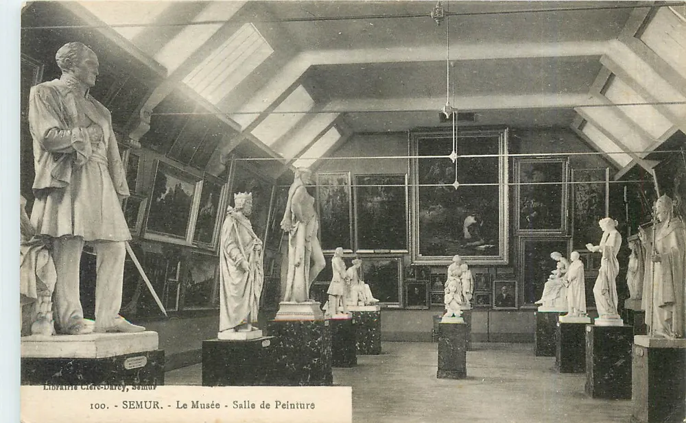 Semur - O Museu - Sala de Pintura — Livraria Clicre-Duray, n°100 - Frente
