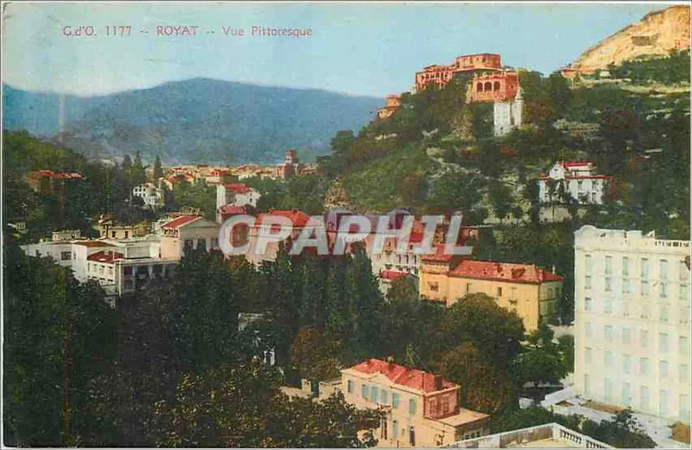 Royat — Vista Pitoresca — G.d'O. 1177 - Frente