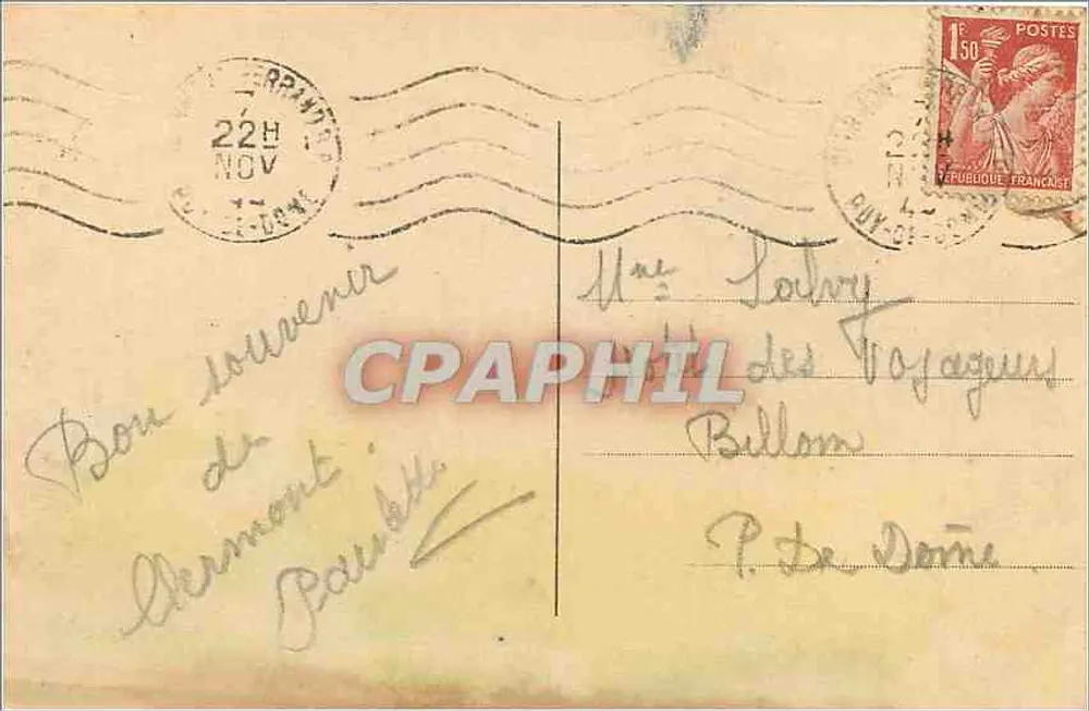 Royat — O Paraíso — G.d'O, n°100 - Verso