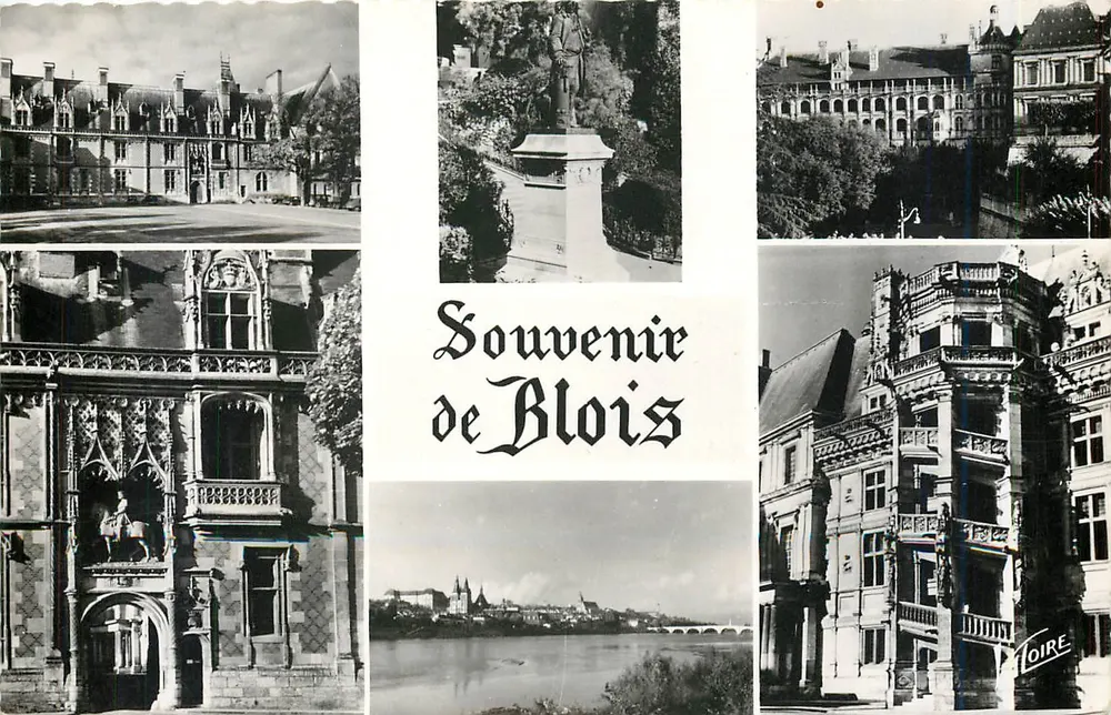 BLOIS — Lembrete de Blois — Éditions Valoire - Frente