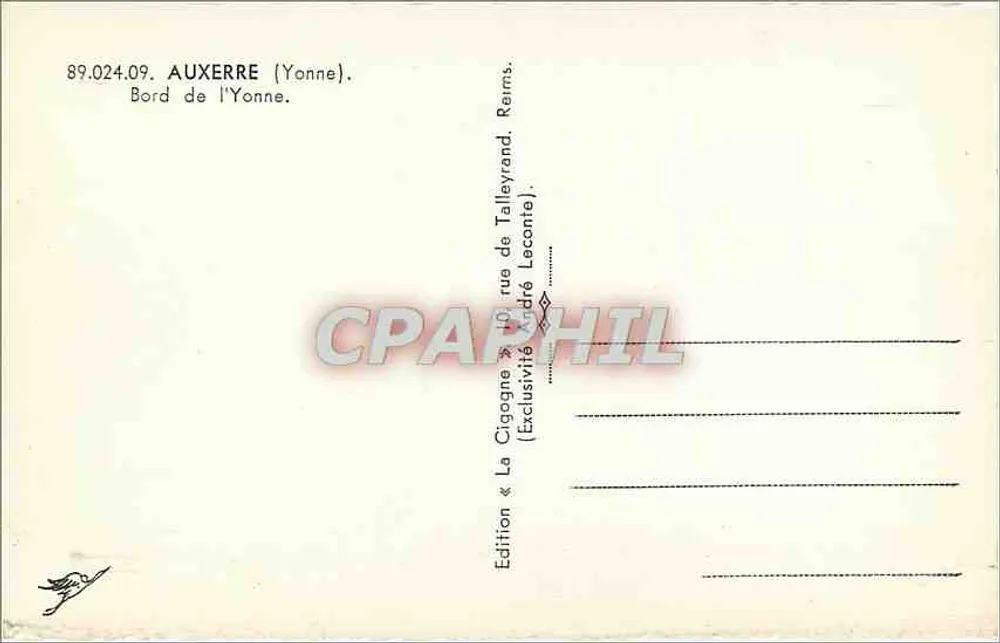 ऑक्सर (यॉन) — ल'यॉन के किनारा — एडिशन ला सिगों - पीछे