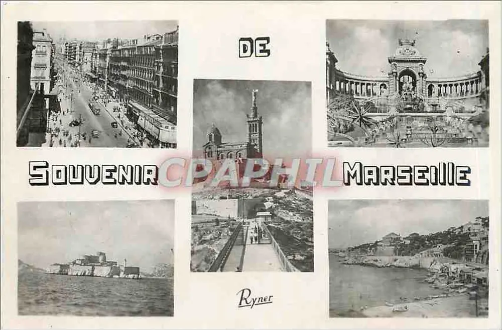 Marseille — Lembrete — editor Ryner - Frente