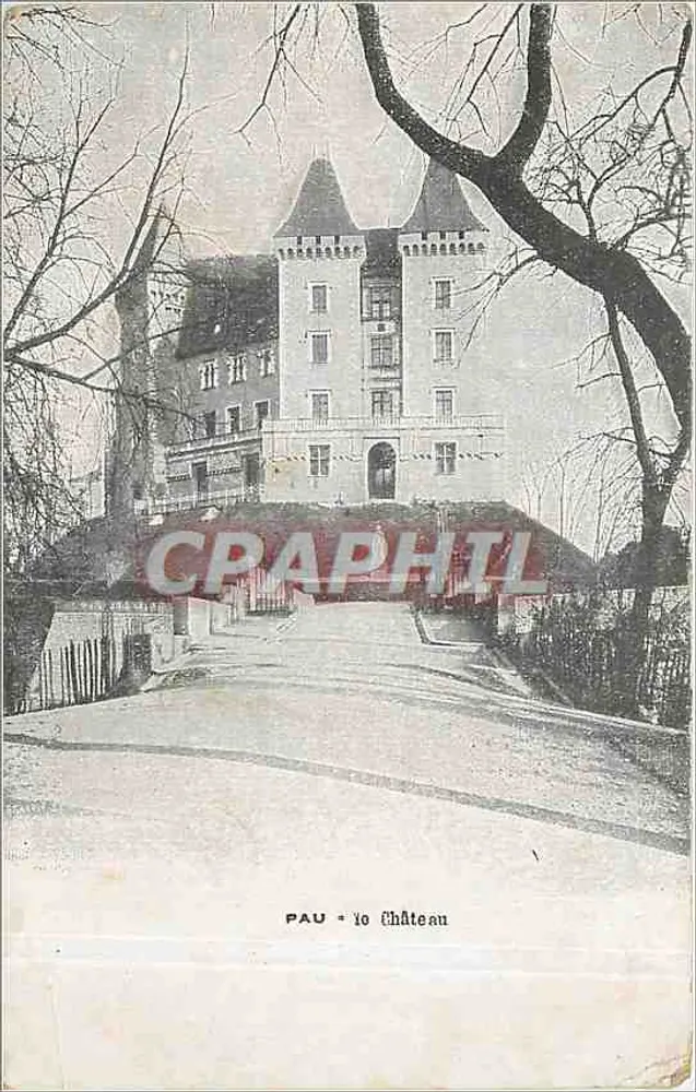 Pau — O Castelo — Editor não identificado, número de série não visível - Frente