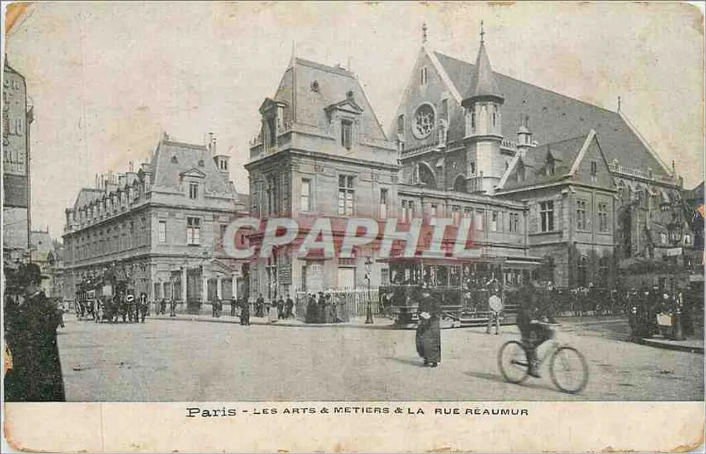 Paris - Les Arts & Métiers & la Rue Réaumur — éditeur non visible - Recto