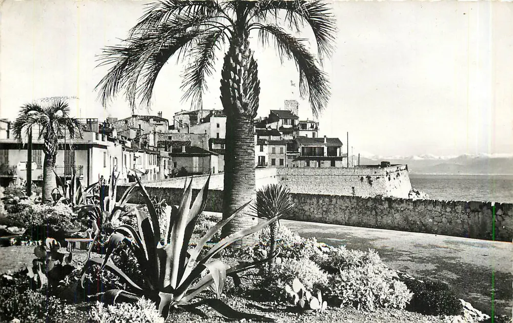 Os Muros de Antibes — vista costeira — editor Väuban, n° AI-17 - Frente