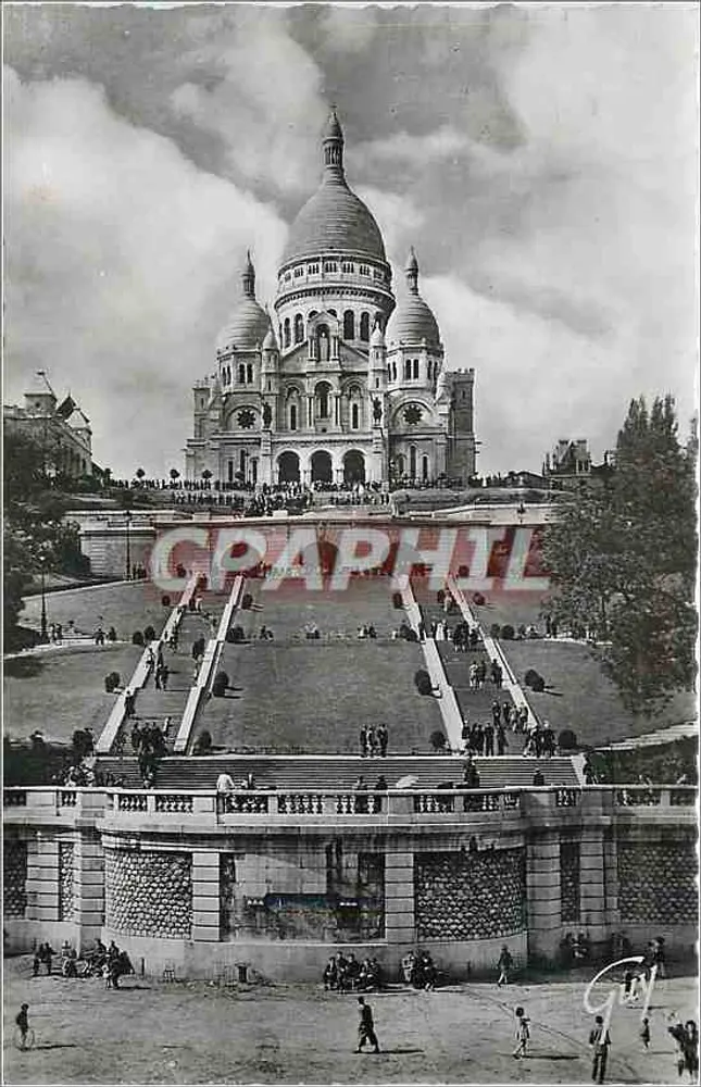 Basilique du Sacré-Cœur — Paris — Verleger GUY, Nr. 3.017 - Vorderseite