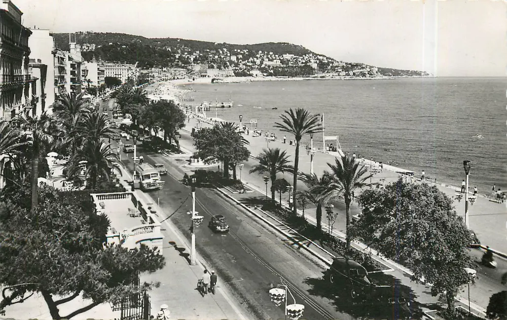 Niza — Mont Boron — Promenade des Anglais — Ediciones G. M. - Anverso