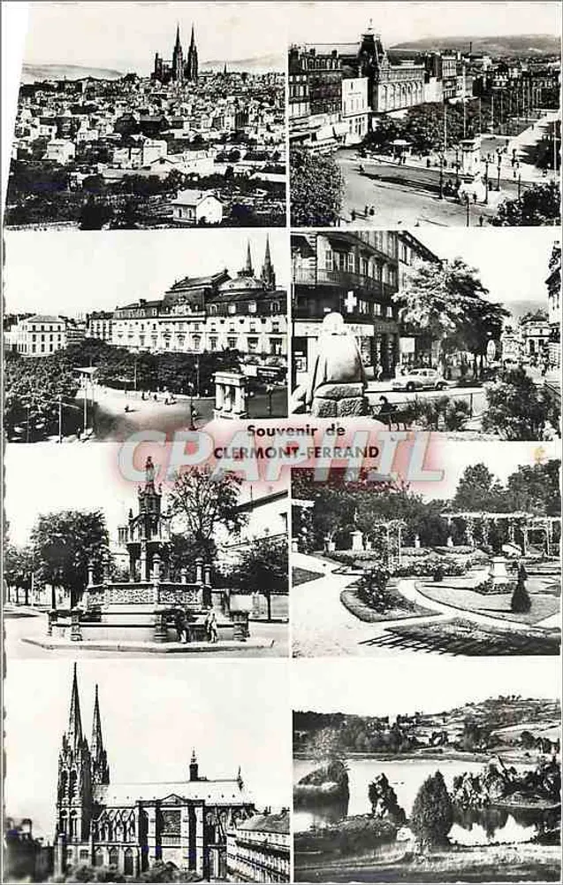 Clermont-Ferrand — vista geral — editor C.P.A. n°1269 - Frente