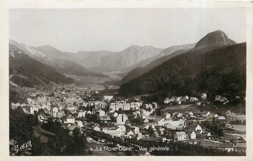 Mont-Dore — Ogólny widok — G. d'O. - Awers