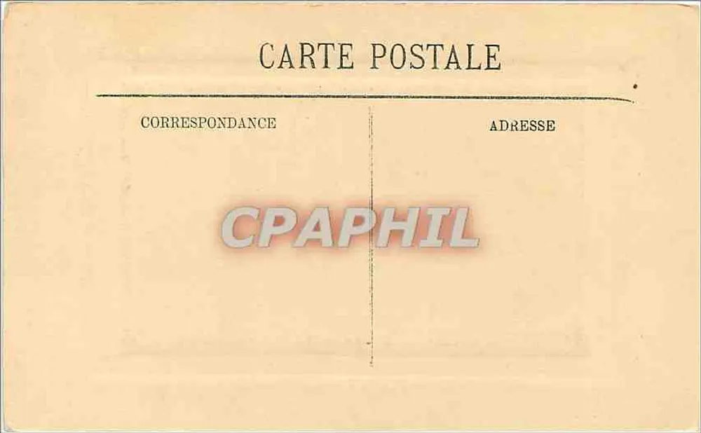 Castillo de Chantilly — La fachada nordeste - Reverso