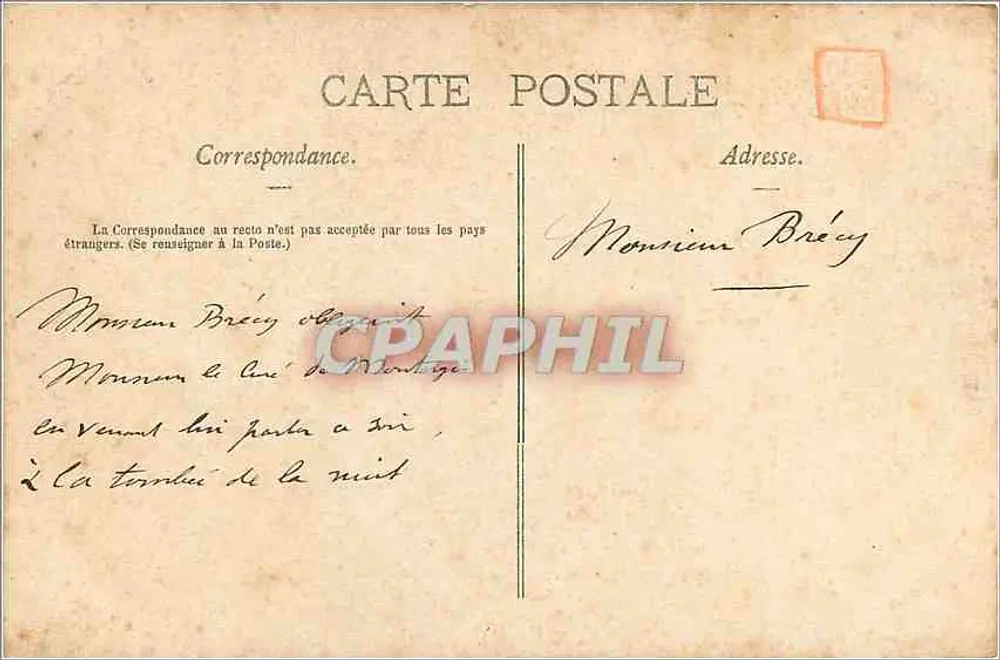 Estátua da Igreja — Montargis — P.-M. Mallet, editor, Montargis, n°12 - Verso