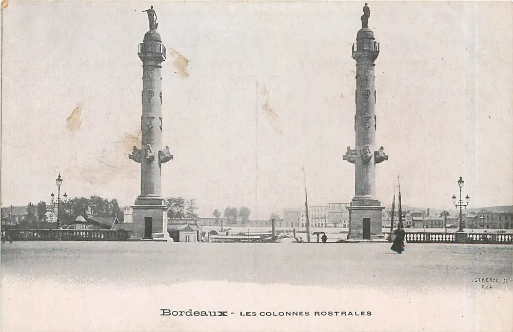 Bordeaux - As colunas rostrais — editor STRECH. JOL. PAR. - Frente
