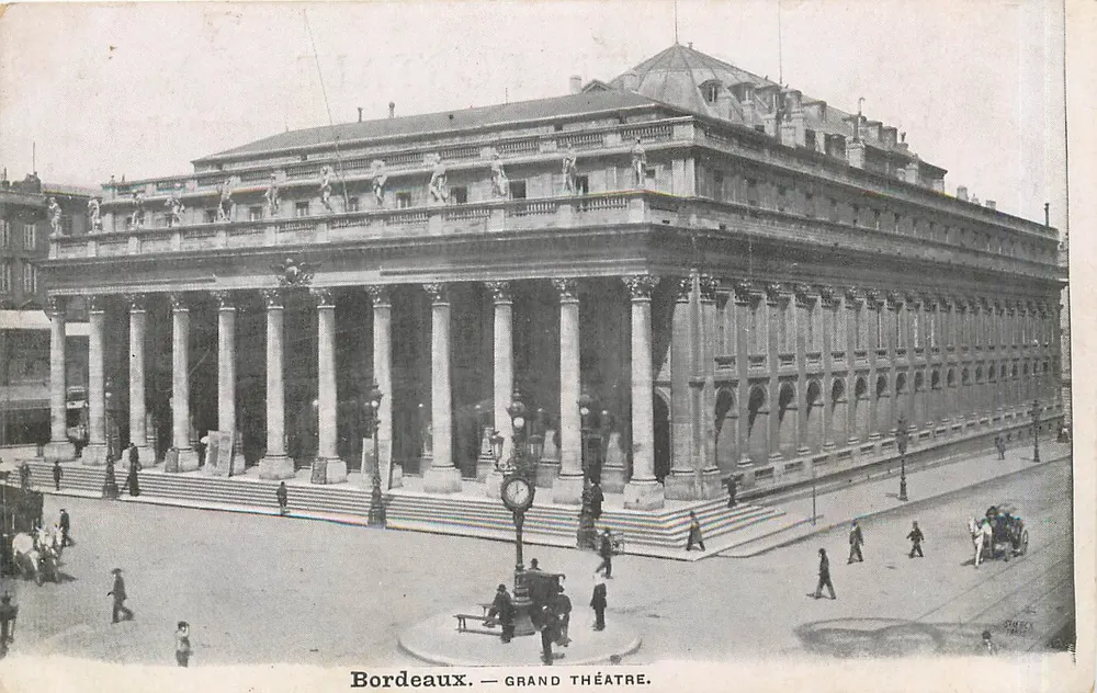 Bordeaux. — GRAND TEATRO. - Frente