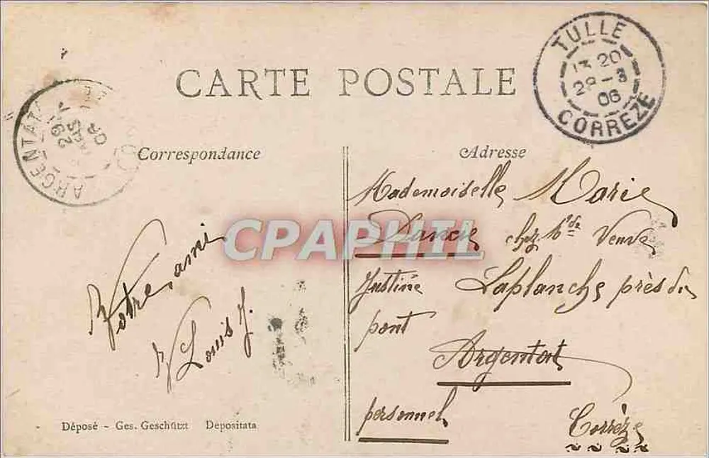 Dançarinos ao ar livre — texto impresso — editor A.S. n° 384/III - Verso