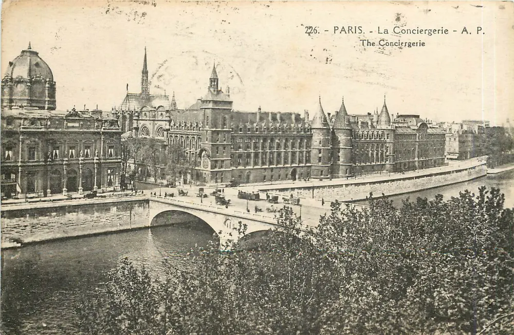 Paris - A Conciergerie - A.P. - Frente