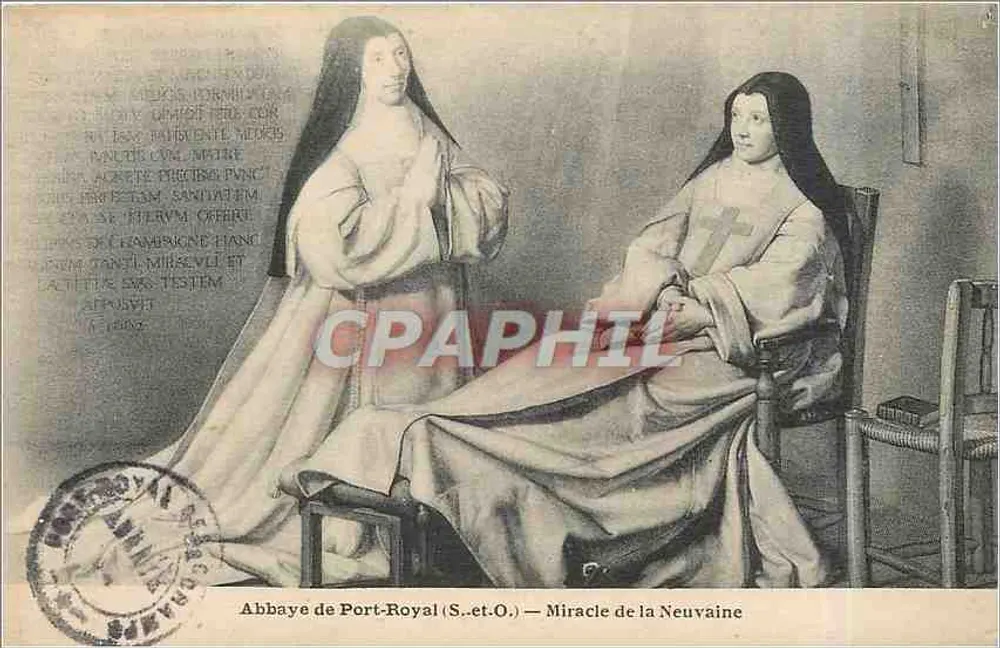 Abtei Port-Royal (S.-et-O.) — Wunder der Neun Tage — Union Photocynique Parisienne - Vorderseite