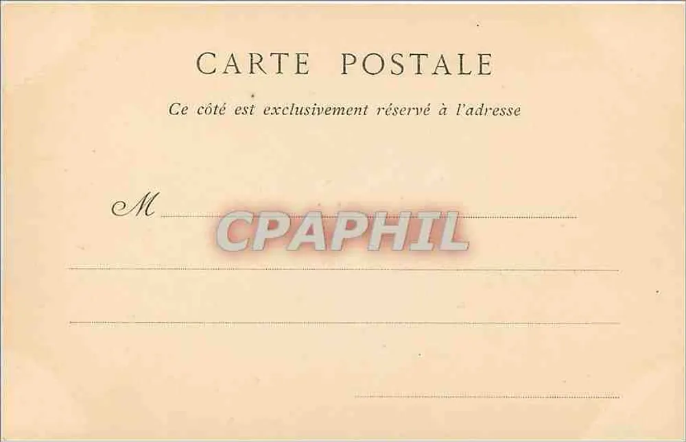 Forêt de Fontainebleau — Belvédère de la Fontaine (Mont Chauvet) — Collections ND. Phot. - Rückseite