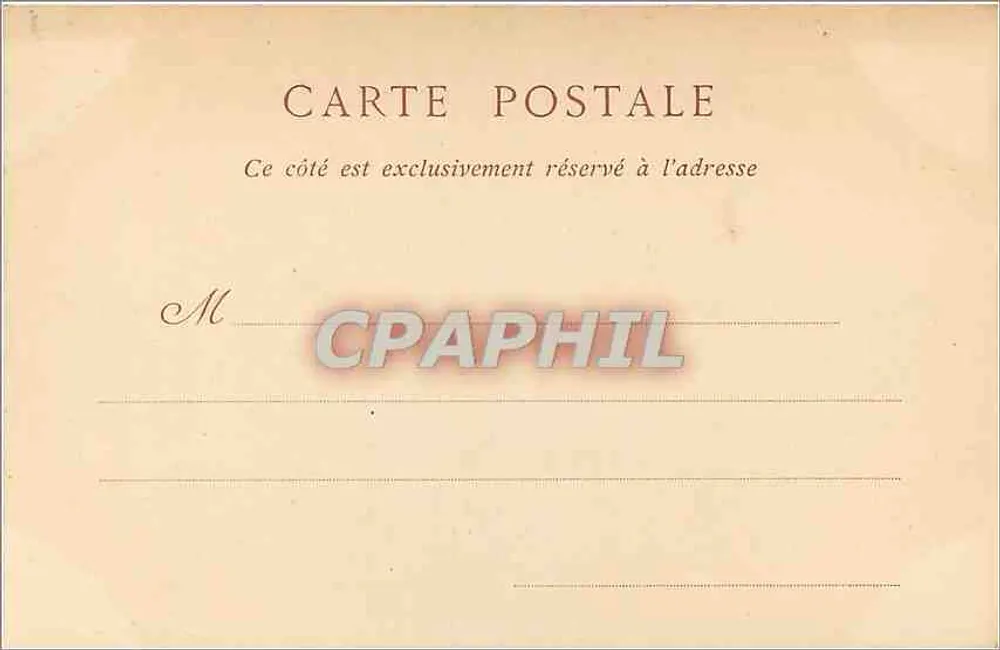 Woud van Fontainebleau — De boom Jupiter — Collecties ND. Fot. - Achterkant