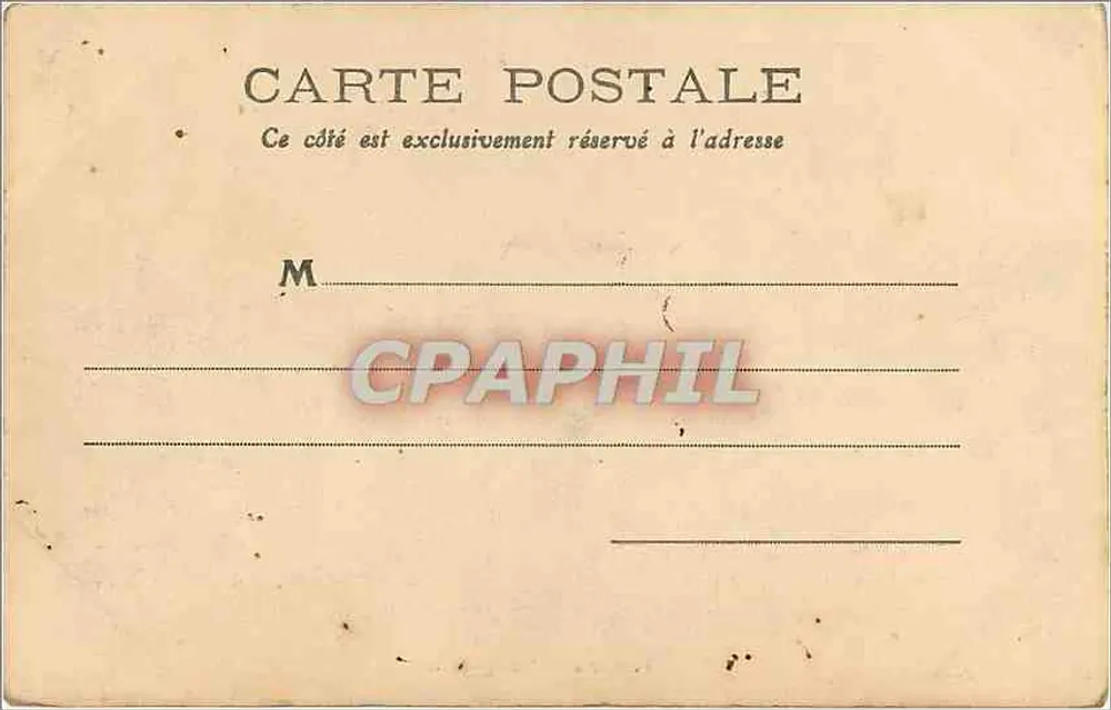 Toulouse — Vista geral — Editor não identificado - Verso