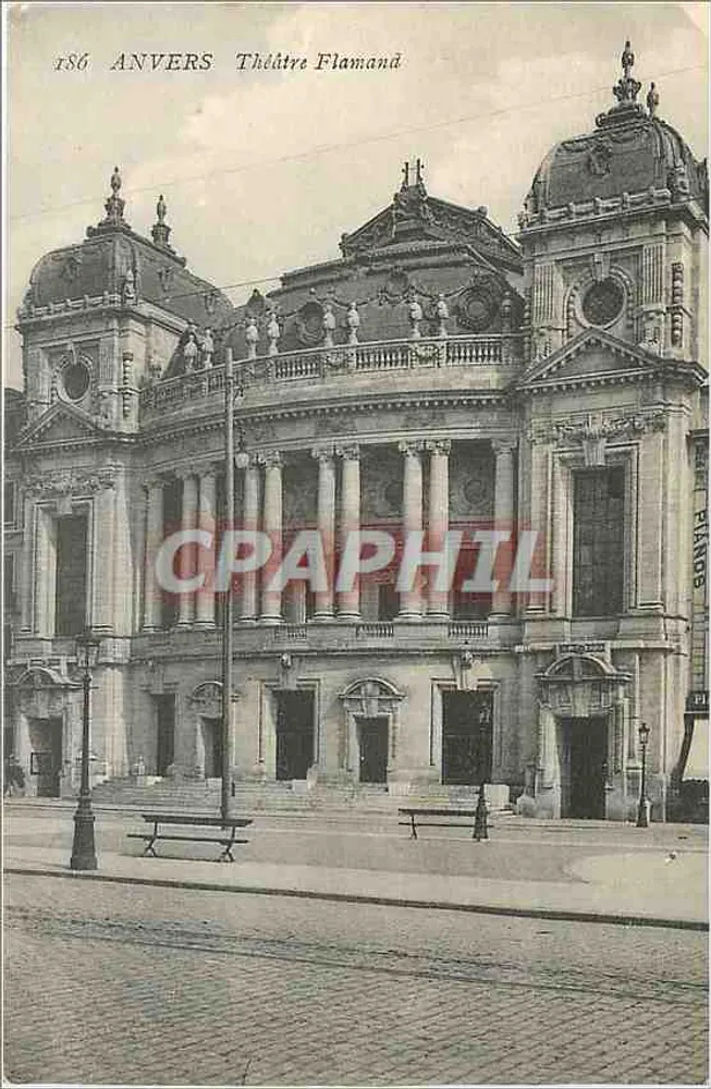 Anvers - Teatro Flamengo — editor anônimo, n° 186 - Frente