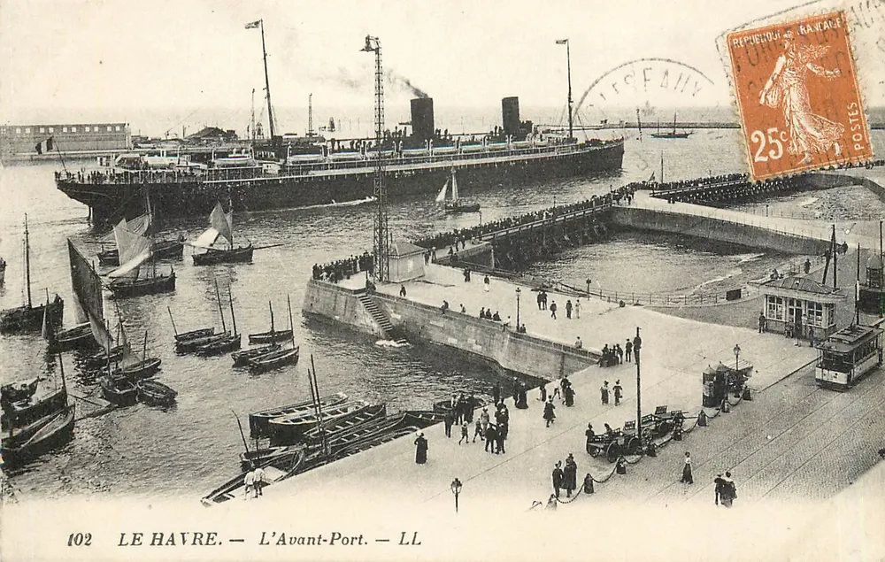 Le Havre — El Puerto Anterior — LL - Anverso