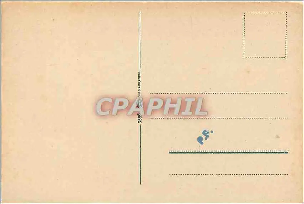 कोब्लेंस — भारतीय सम्राट गुइलाम I के सम्मान में स्थापित स्मारक — प्रकाशक कोब्लेंस, संख्या 3556 - पीछे