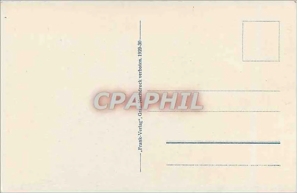 Ossiacher See mit Dobratsch — vista lacustre com montanha nevada — Frank-Verlag, n° 788-26 - Verso