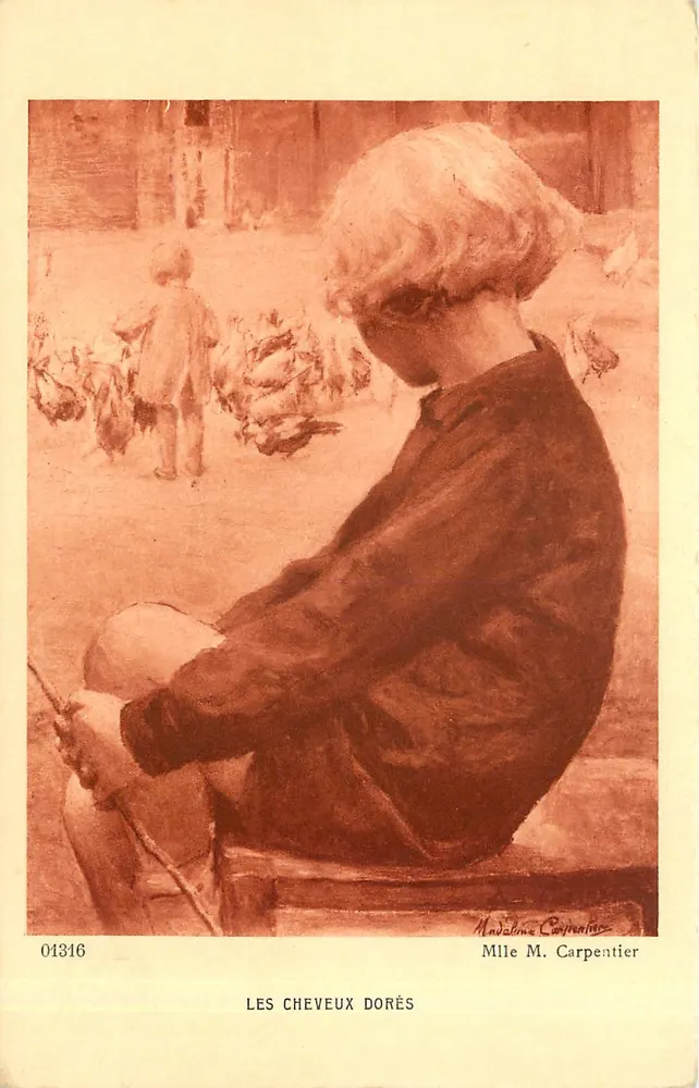 Les Cheveux Dorés — Madame M. Carpentier — n° 01316 - Frente