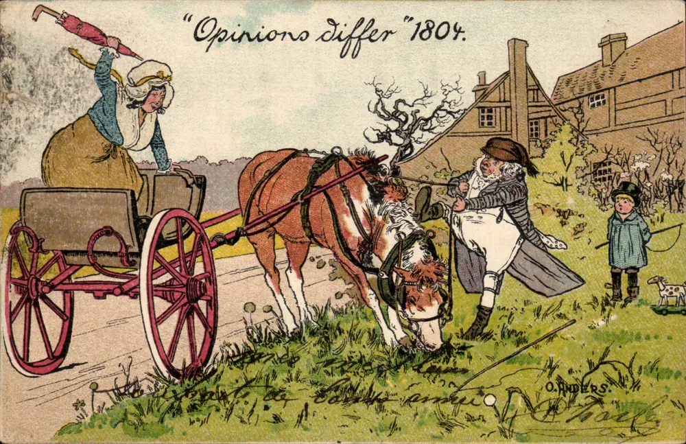 Opinions Differ — 1804 — O. Anders - Vorderseite