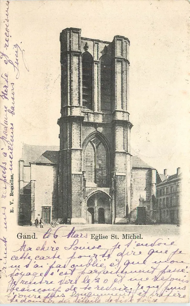 Gand. Katedra św. Michała — E. V. Bruyelles, n° 66 - Awers