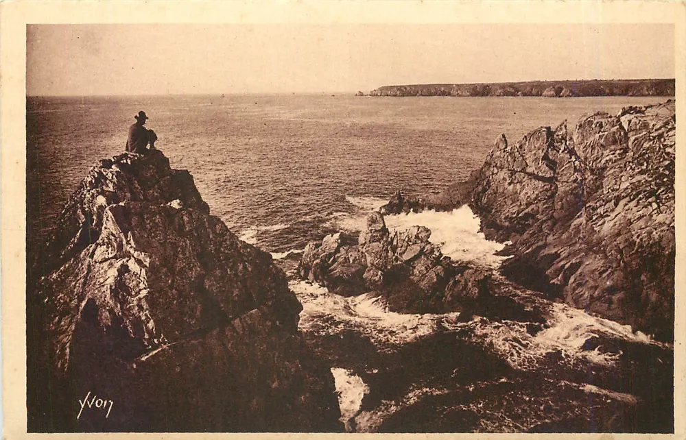 Pointe du Raz — Baie des Trépassés et Pointe du Van — Éditions d'Art YVORI - Recto