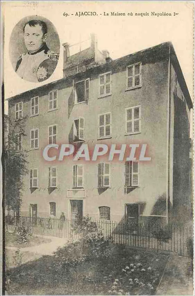 Ajaccio - A Casa onde nasceu Napoleão I — editor 'La Gigogne', n°69 - Frente