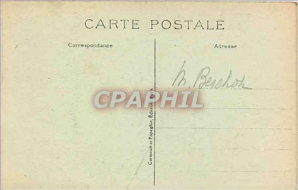 PARIS - Notre-Dame (Portal central) — A.P. — n°299 - Verso
