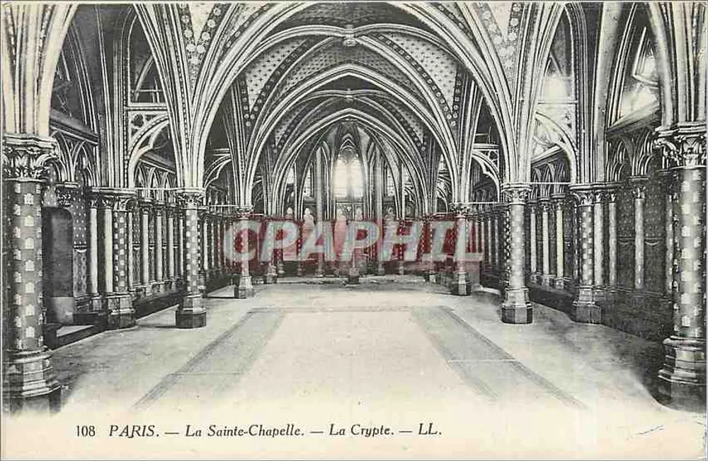 पेरिस — सेंट-चैपेल — क्रिप्ट — एलएल. - आगे