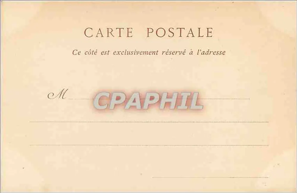 Forêt de Fontainebleau — Grotte de la Folie-Denecourt — Collections ND. Phot. n°122 - Rückseite