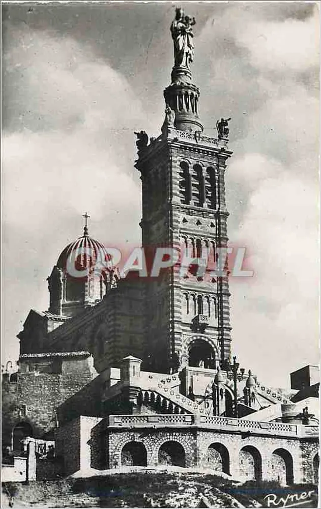 Basílica Nossa Senhora da Guarda — Marselha — Edições da Liberdade - Frente