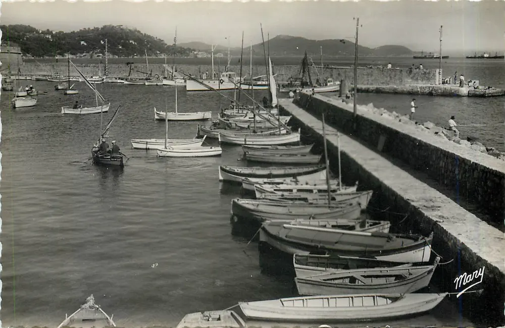 Mourillon — Puerto de Pesca — Edición Nicolas Laugier, n° 863 - Anverso