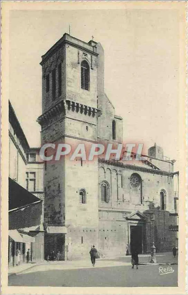 Nîmes — A Catedral — Rella-Nice - Frente